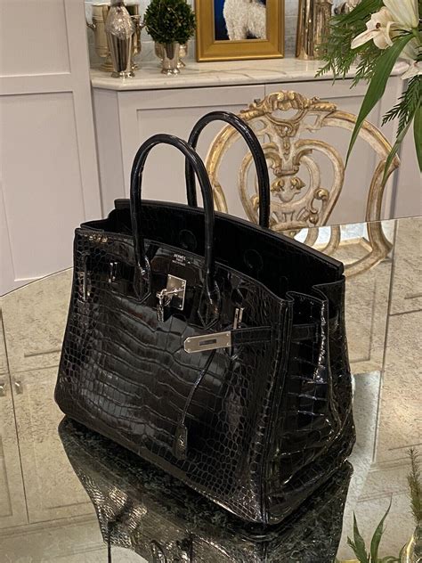 black alligator birkin bag|birkin bag snakeskin.